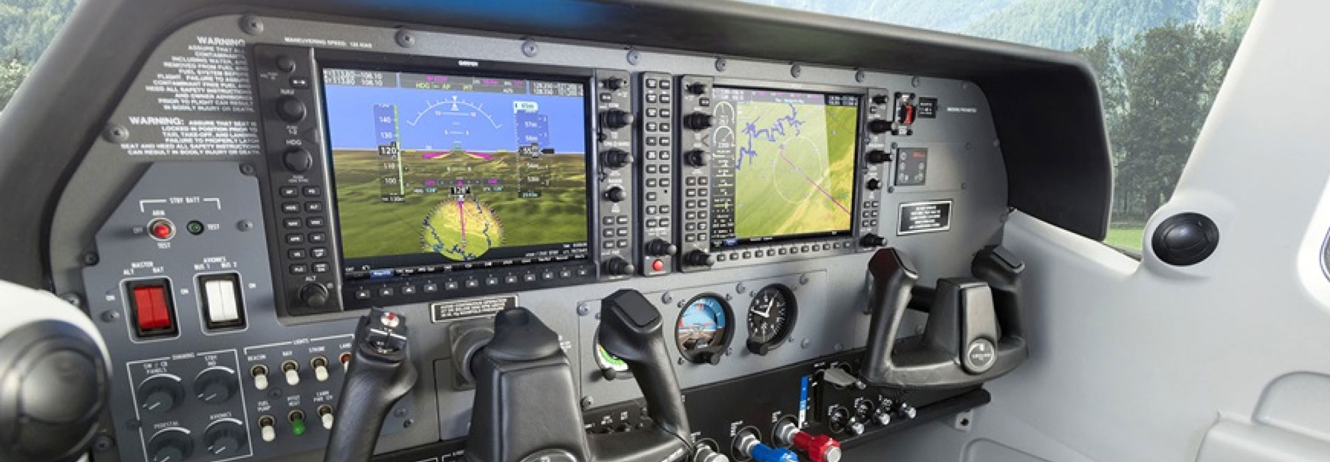 Garmin integrated flight deck